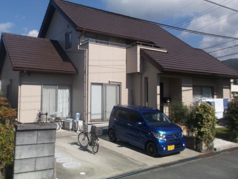 山口県防府市江泊Ａ様邸　外壁塗装工事